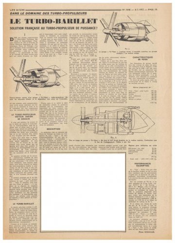 Turbo-Barillet compound multiple turbine concept - Les Ailes - No. 1,640 - 6 Juillet 1957.......jpg