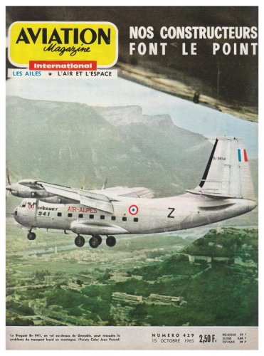 Bréguet Br.941 - Aviation Magazine International - Numéro 429 - 15 Octobre 1965.......jpg