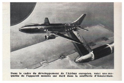 Airbus A-300 wind-tunnel model - Aviation Magazine International - No. 487 - 15 Mars 1968.......jpg