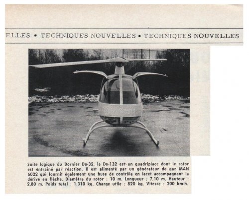 Dornier Do-132 hot-cycle helicopter project - Aviation Magazine International - No.jpg