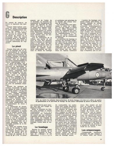 Avions Marcel Dassault Mirage G prototype - Aviation Magazine International - No.jpg