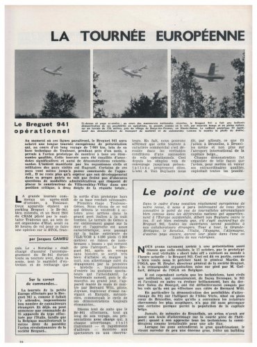 Bréguet Br.941 - Aviation Magazine - Numéro 382 - 1 Novembre 1963 1.......jpg