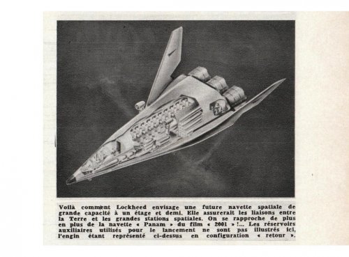 Lockheed passenger space shuttle project - Aviation Magazine International - No.jpg