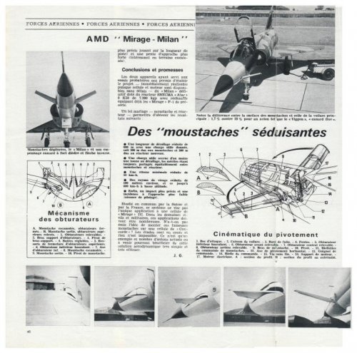 Avions Marcel Dassault Milan prototype - Aviation Magazine International - No.jpg