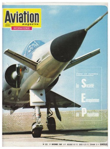 Avions Marcel Dassault Milan prototype cover - Aviation Magazine International - No.jpg
