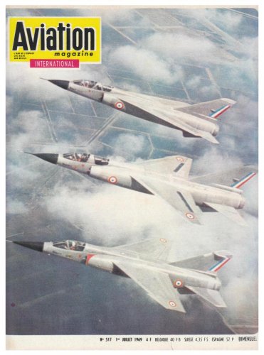 Avions Marcel Dassault Mirage G, F2 & F1 prototypes cover - Aviation Magazine International - No.jpg