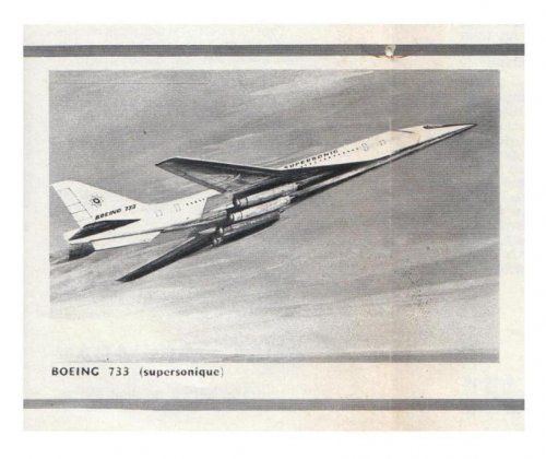 Boeing 733 SST project - Aviation Magazine International - Numéro 433 - 15 Décembre 1965.......jpg