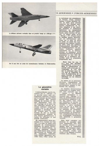 Avions Marcel Dassault Mirage G4 project - Aviation Magazine International - No.jpg