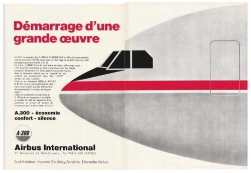 Airbus A-300 advertisement - Aviation Magazine International - No. 500 - 15 Octobre 1968.......jpg