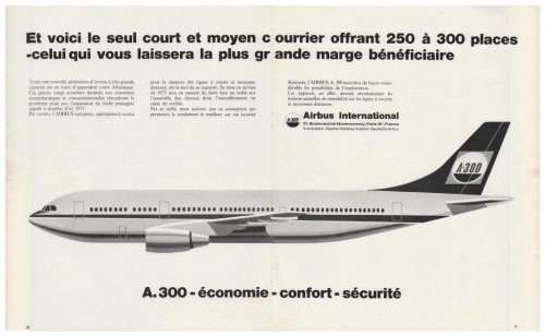Airbus A-300 advertisement - Aviation Magazine International - No. 501 - 1 Novembre 1968.......jpg