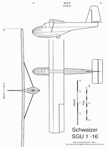 schweizer SGU 1-16 3-view.png