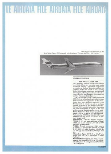 BAC 1-11-700 project - Air International - June 1975.......jpg