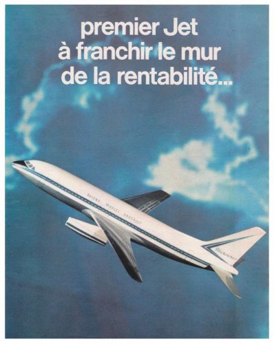 Avions Marcel Dassault Mercure advertisement - Aviation Magazine International - No.jpg