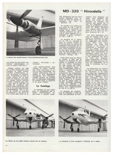 Avions Marcel Dassault MD-320 Hirondelle prototype - Aviation Magazine International - No.jpg
