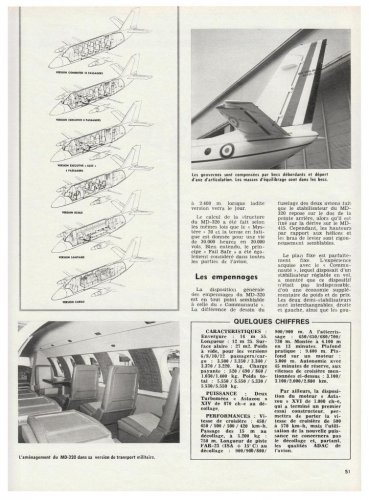 Avions Marcel Dassault MD-320 Hirondelle prototype - Aviation Magazine International - No.jpg