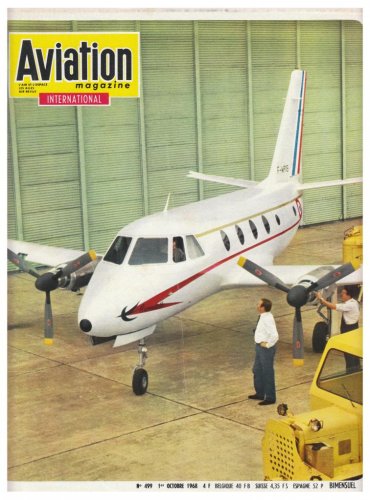 Avions Marcel Dassault MD-320 Hirondelle prototype cover - Aviation Magazine International - No.jpg