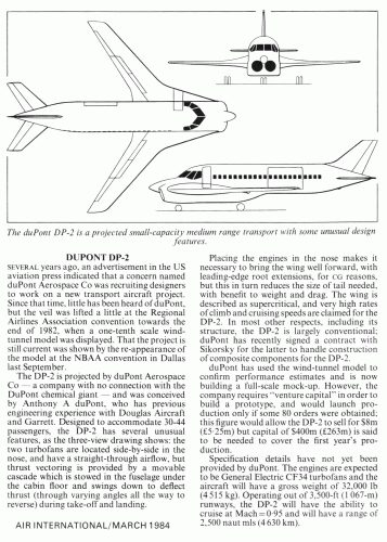 DuPont DP-2 (Air International, March 1984).gif