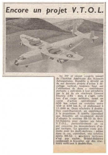 Republic Aviation VTOL transport project - Les Ailes - No. 1,816 - 10 Mars 1961.......jpg