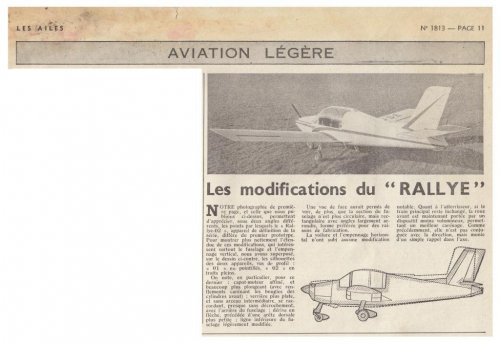 Morane-Saulnier MS.880-02 Rallye prototype - Les Ailes - No. 1,813 - 17 Février 1961 2.......jpg