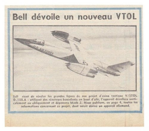 Bell D-188A VTOL jet fighter project - Les Ailes - No. 1,805 - 23 Décembre 1960 1.......jpg