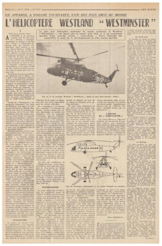 Westland Westminster helicopter prototype - Les Ailes - No. 1,751 - 14 Novembre 1959 2.......jpg