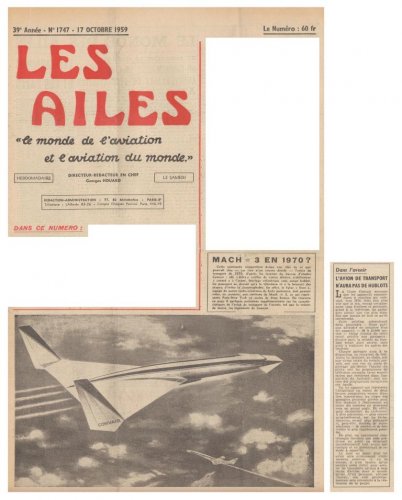 Convair Mach III SST project - Les Ailes - No. 1,747 - 17 Octobre  1959.......jpg