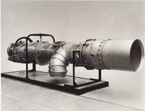 RB153-61 mockup with afterburner and deflector-june 1965.jpg