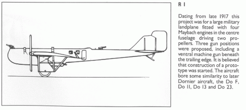 Dornier R.I | Secret Projects Forum