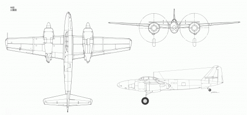 Ki-83 three-view.gif