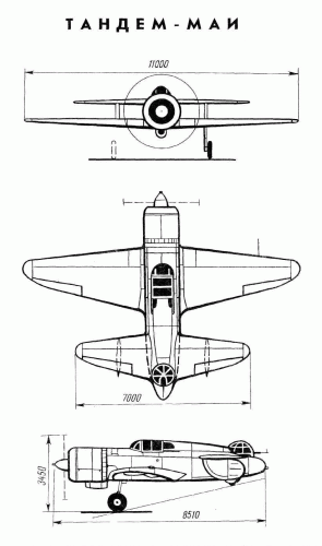 Tandem-MAI three-view.gif