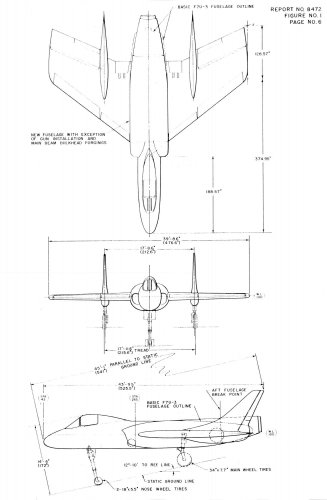 xF7U-3 Fuselage Outline Single Engine.jpg