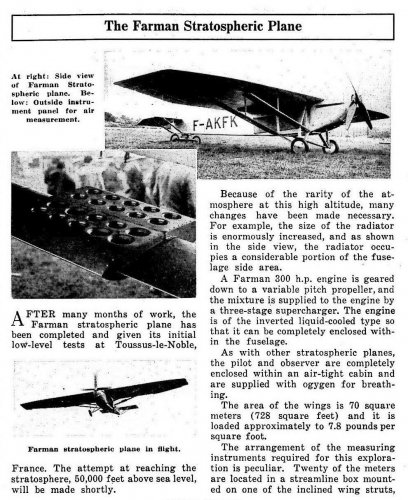 (1932-10) Farman Stratospheric Aircraft (01).jpg