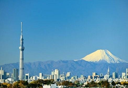 Mt. Fuji and Tokyo sky tree.jpg