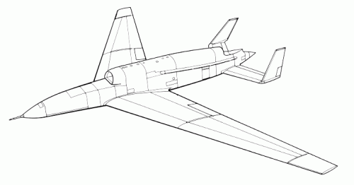 Teledyne Ryan AQM-91 Compass Arrow Model 154.gif