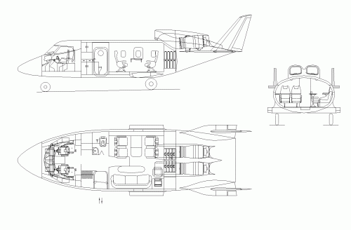 Configuration of M-60-12 (VIP - 4 passengers).gif