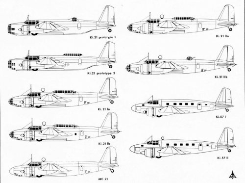 Ki-21 - MC.21 - Ki-57.JPG