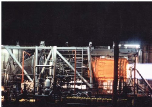 J58 afterburning on testbed.jpg