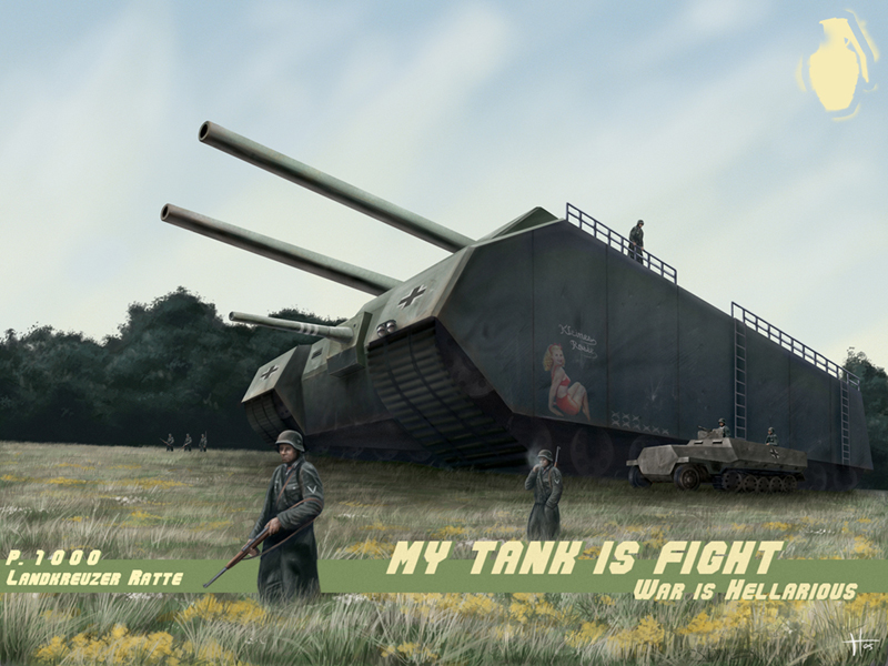 Schwerer Gustav, Homeanimations tanks (English) Wiki