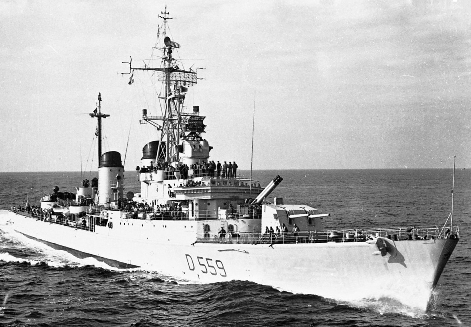 D-559 Indomito Destroyer Nave Italian Navy Marina Militare