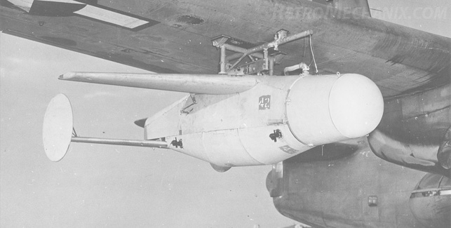ASM-N-2 Bat (SWOD Mk 9) Radar Guided Glide Bomb, Pima Air a…