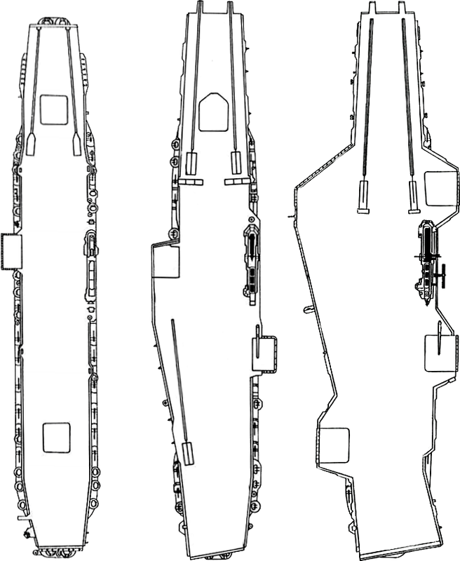 USS-Midway-CV-41-deck-plans-1945-1957-and-1970.png