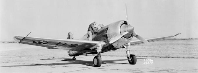 Experimental fighter Curtiss XP-42 USA