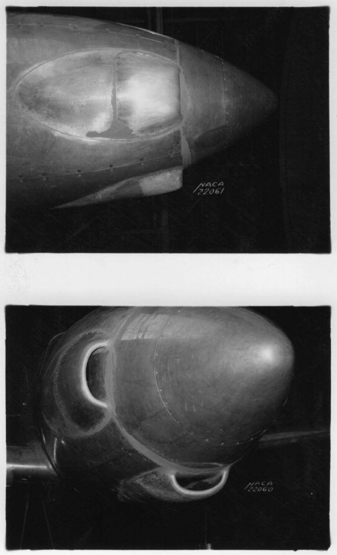 Experimental fighter Curtiss XP-42 USA