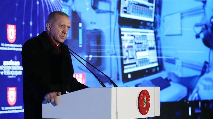 Erdogan vows to boost Turkish defense industry