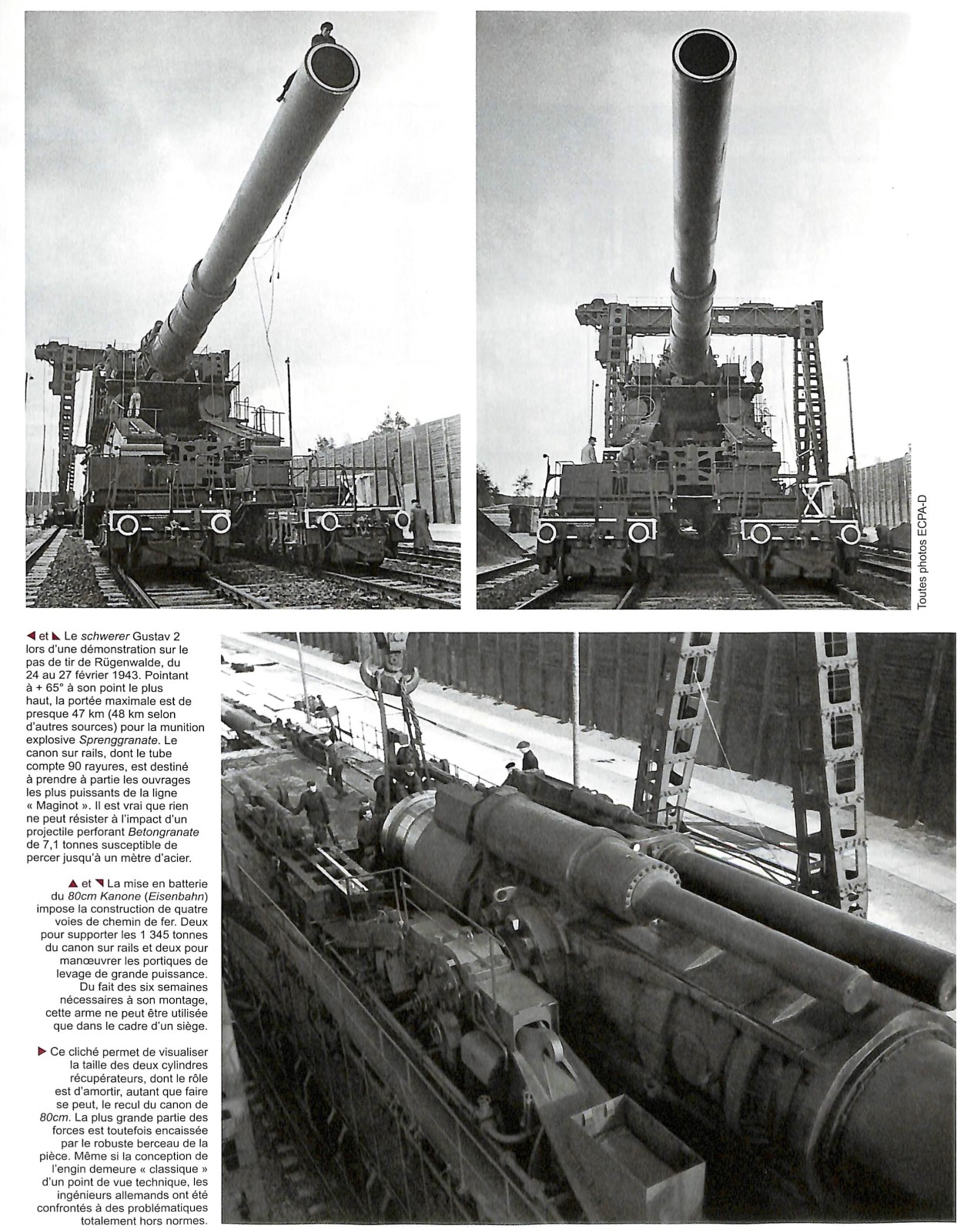 Schwerer Gustav A Monster Railway -Tank Gun- Has Ever Built By German 